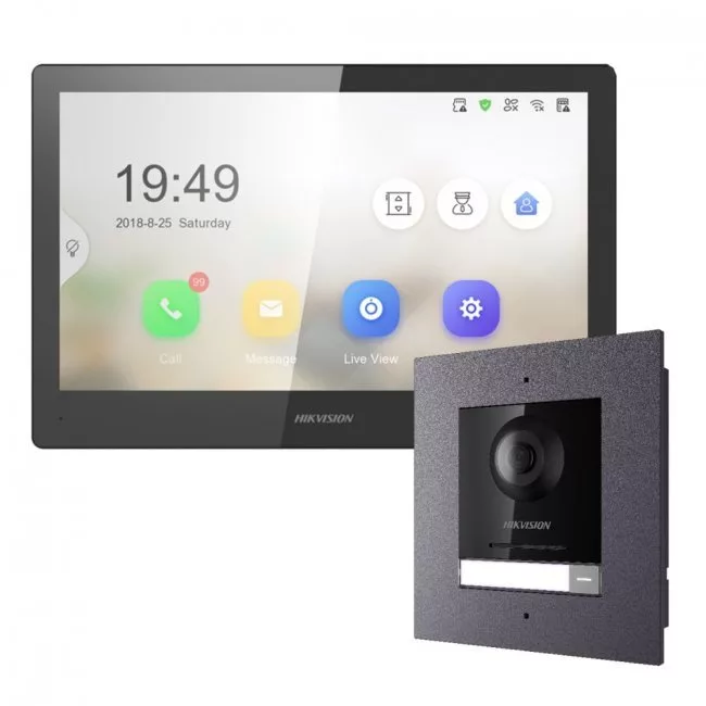 Hikvision DS-KH8520-WTE1 + DS-KD8003-IME1/Flush