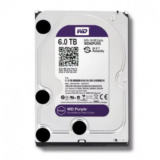HDD 6TB WD62PURX