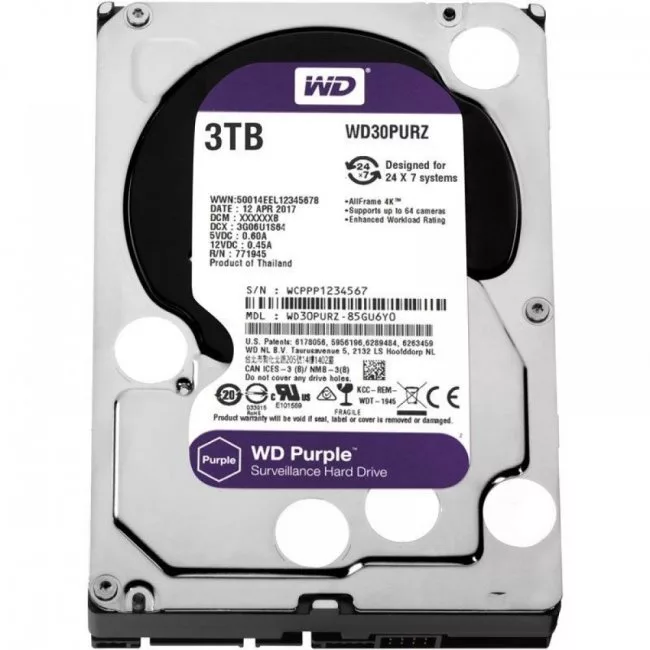 HDD 3TB WD30PURX Western Digital