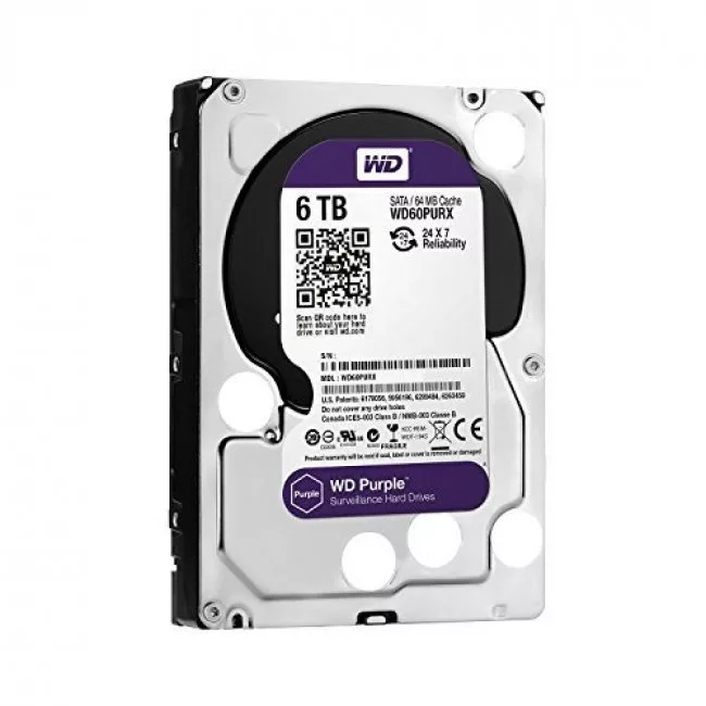 Hikvision HDD 6TB WD60PURX Western Digital