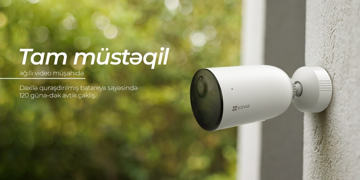 EZVIZ CS-CB3-R100-2D2WFL 2.8mm + Günəş paneli – HIKVISION