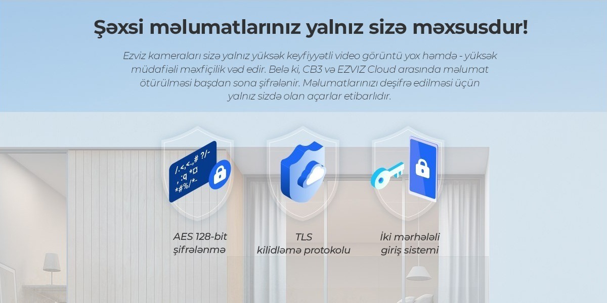 EZVIZ CS-CB3-R100-2D2WFL 2.8mm + Günəş paneli – HIKVISION