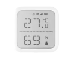 Hikvision Беспроводной датчик температуры и влажности DS-PDTPH-E-WE AX Hybrid Pro