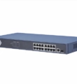 Hikvision DS-3E0518P-E/M unmanaged POE+ switch - 16 GE + 1 combo SFP ports Long range 300m 230W POE budget