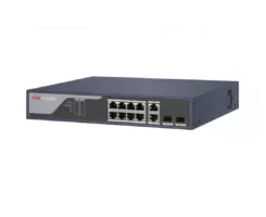 HIKVISION  DS-3E1310P-SI 8p Smart Managed 8p 100Mbps 2 Gigabit Combo POE SWITCH