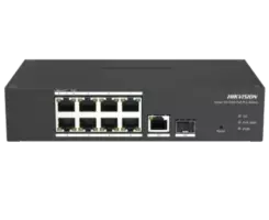 HIKVISION DS-3T1306P-SI/HS Smart Industrial POE switch 4x100 Mbps. POE+ 30W. 1xGigabit SFP and 1xGigabit RJ45 Uplink. Layer 2 - VLAN. SNMP. QoS. ERPS