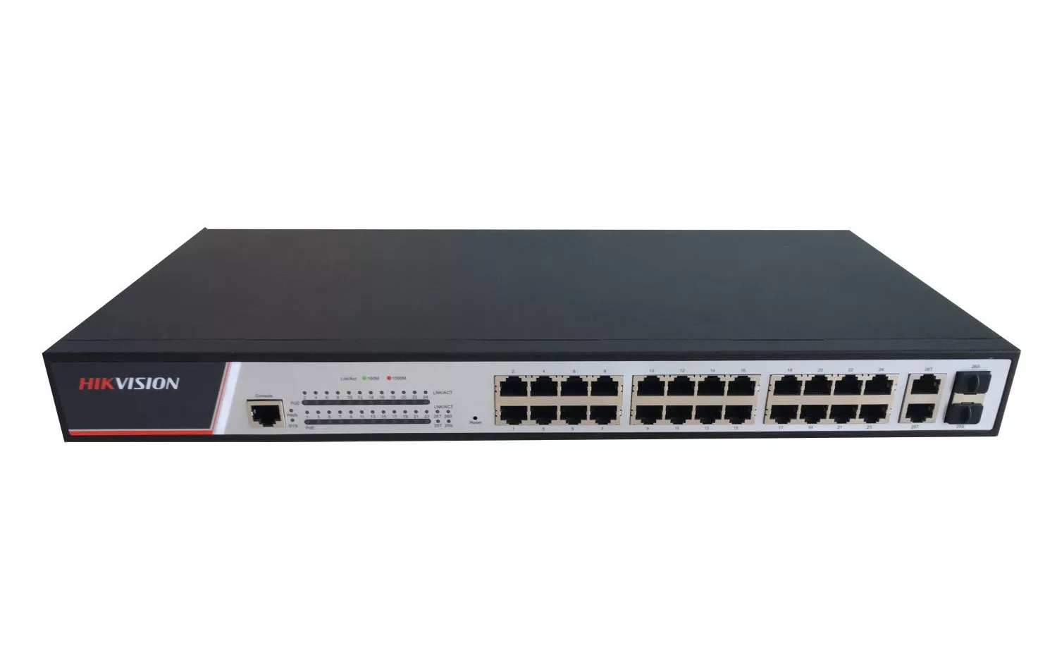HIKVISION DS-3E2528 L2 managed switch 24 ports + 4 Uplink gigabit SFP ports