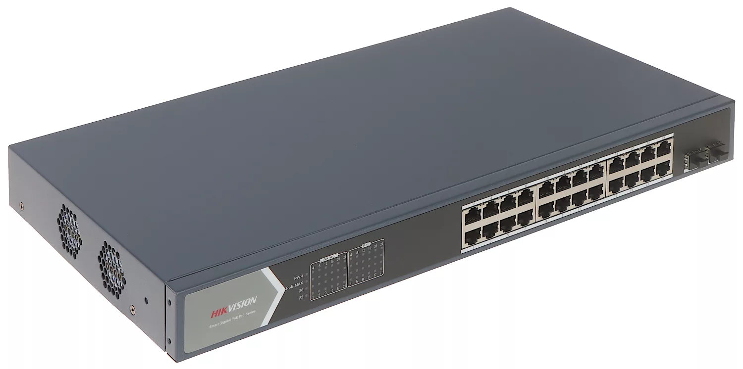 Hikvision DS-3E1526P-SI 26p 2x GB SFP Gigabit Smart Managed POE Switch