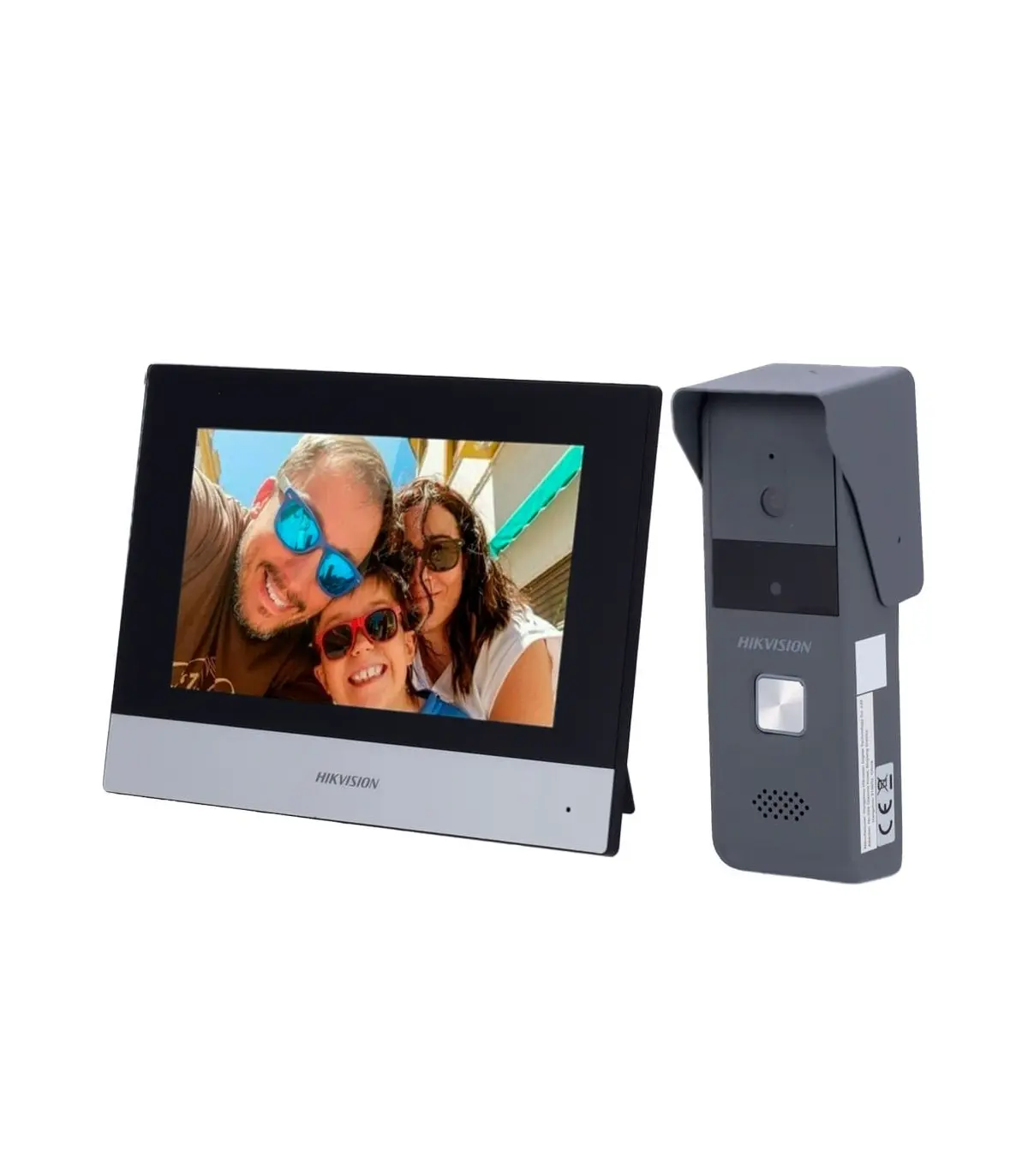 DS-KIS303-P IP HIBRID INTERCOM KIT HIKVISION - Image 2