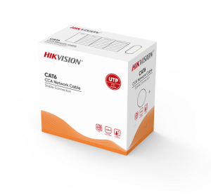 Hikvision DS-1LN6U-W/CCA 305 m CAT6 UTP şəbəkə kabel (CCA,0.565 mm)