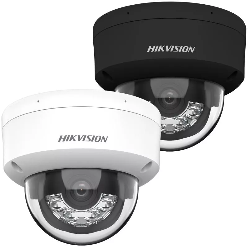 Hikvision DS-2CD2123G2-LIS2U 2 MP AcuSense IP Dome Kamera – 2.8 mm, Smart Hybrid Light, 2 Mikrofon