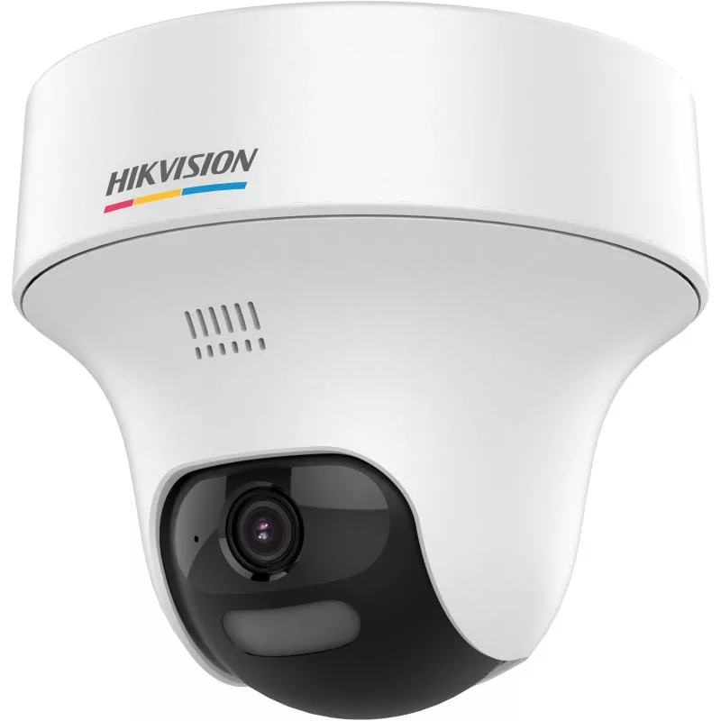 Hikvision DS-2CE70KF0T-PTLXTS 3K ColorVu Two Way Audio & Siren sabit PT kamera