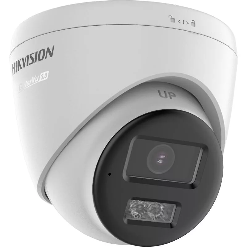 Hikvision DS-2CE72DV0T-LXTS 2MP ColorVu 3.0 Two Way audio sabit turret kamera