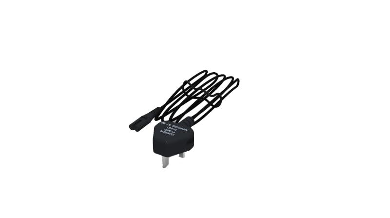 Hikvision DS-2PW001-B(UK) AC qidalanma wire, British standard ,1M,black