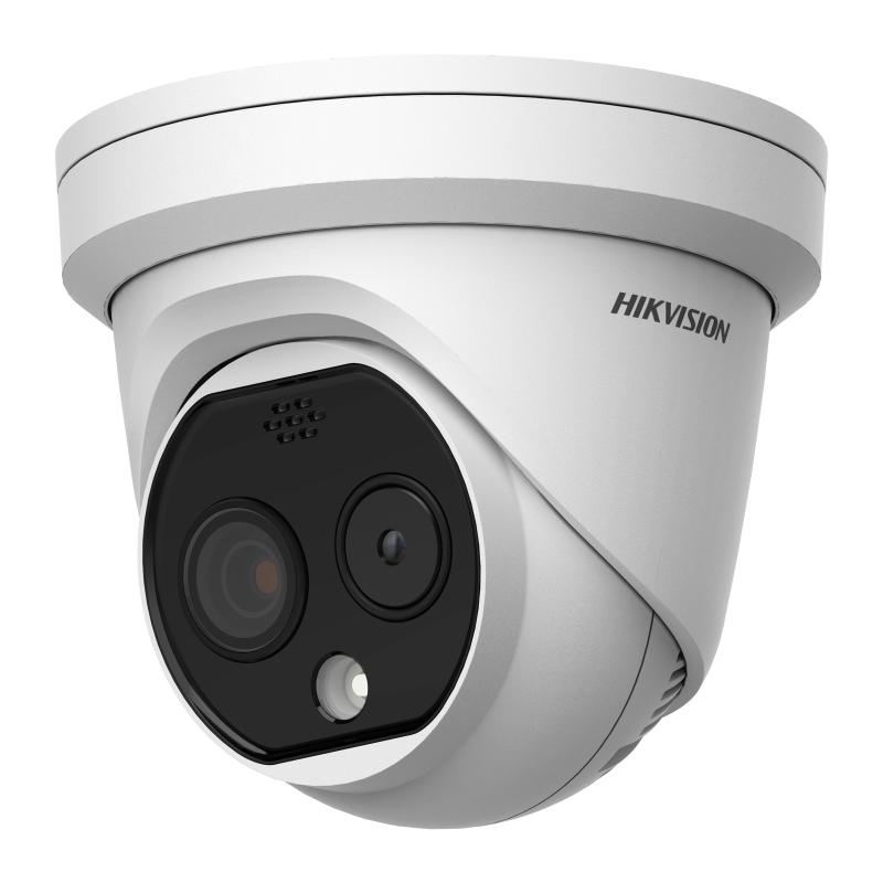 Hikvision DS-2TD1217T-2/PA Thermographic Thermal & Optical Bi-spectrum Network Turret kamera