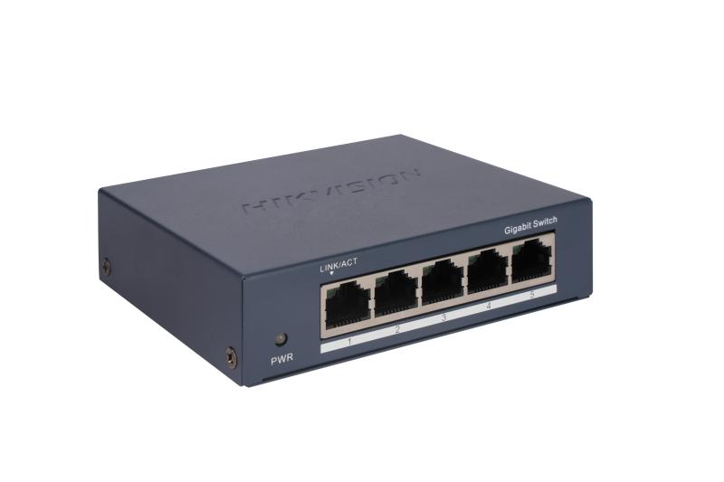 Hikvision DS-3E0505-O şəbəkə kommutatoru