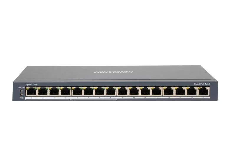 Hikvision DS-3E0516P-O şəbəkə kommutatoru