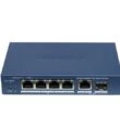 Hikvision DS-3E1506P-EI/M-4P1T1F şəbəkə kommutatoru