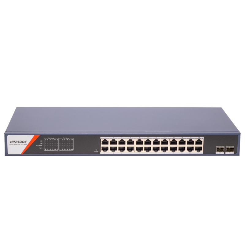 Hikvision DS-3E1526P-SI-24P2F şəbəkə kommutatoru
