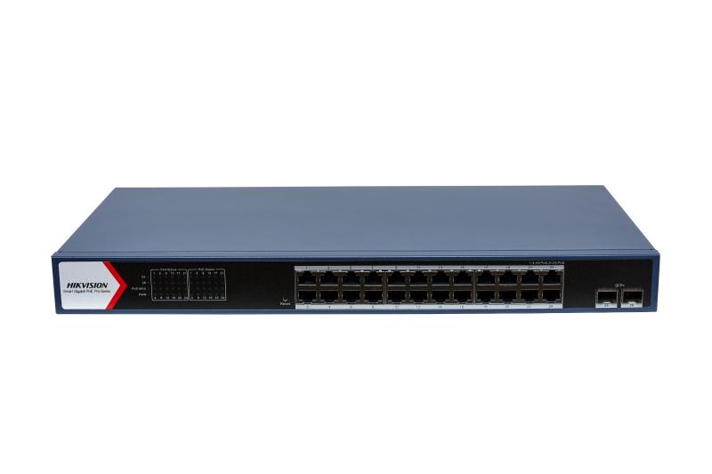 Hikvision DS-3E1726HP-SI-24P2X şəbəkə kommutatoru