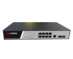 Hikvision DS-3E2510P-SI-8P2F L2+ Smart Full Managed POE kommutator