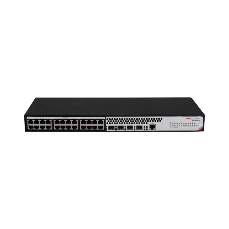 Hikvision DS-3E3728-SI-24T4X 24 GE RJ45, 4 10GE SFP+ kommutator