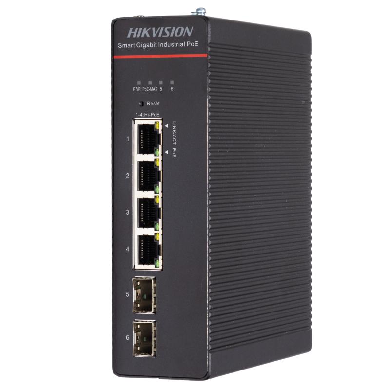Hikvision DS-3T1506HP-SI-4P2F şəbəkə kommutatoru