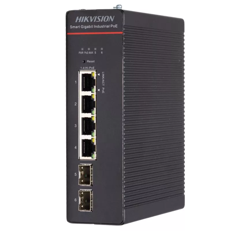 Hikvision DS-3T1506HP-SI-4P2F şəbəkə kommutatoru