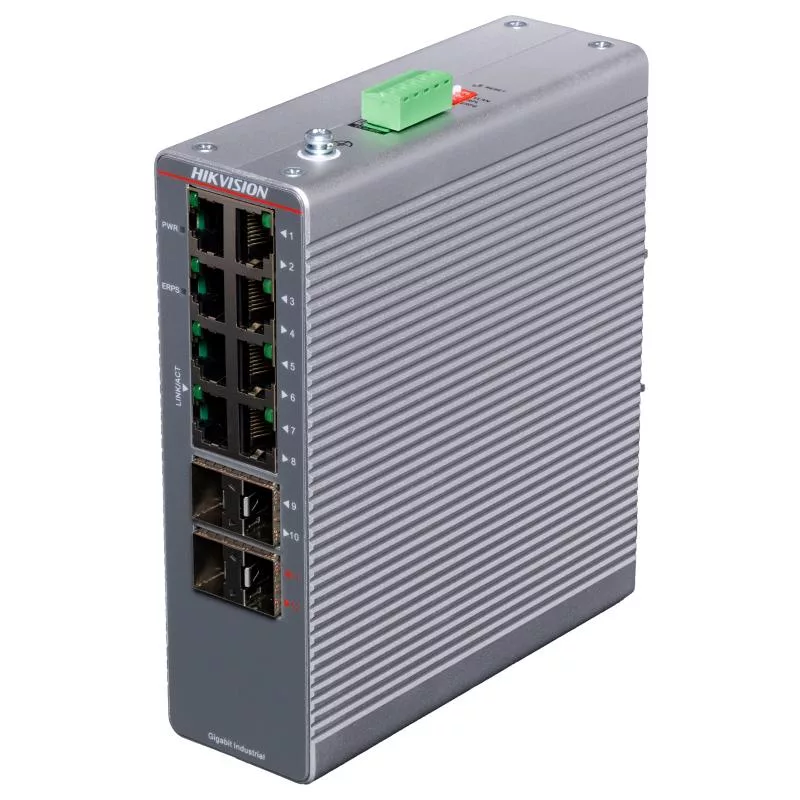 Hikvision DS-3T1512-SI-8T4F 12 Port Gigabit Smart Managed Industrial kommutator