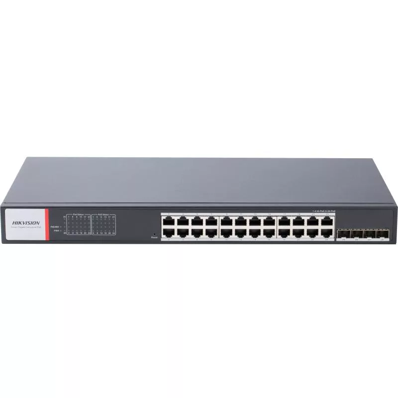 Hikvision DS-3T1528HP-SI-24P4F şəbəkə kommutatoru