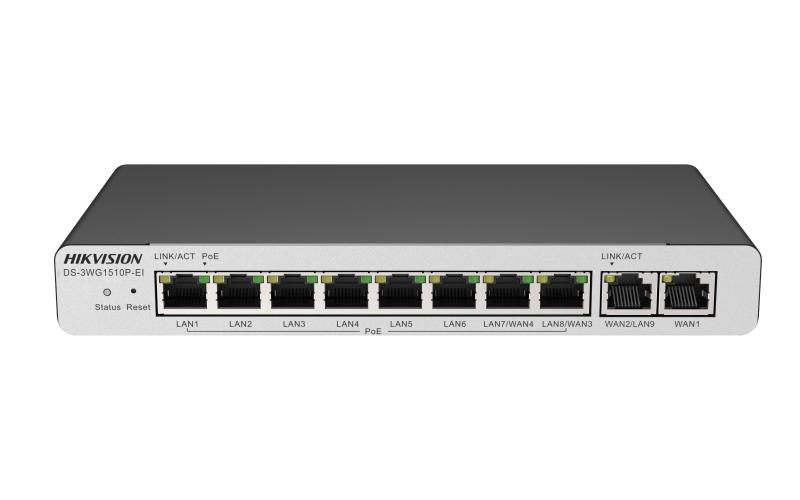Hikvision DS-3WG1510P-EI All in One 10 Port Router