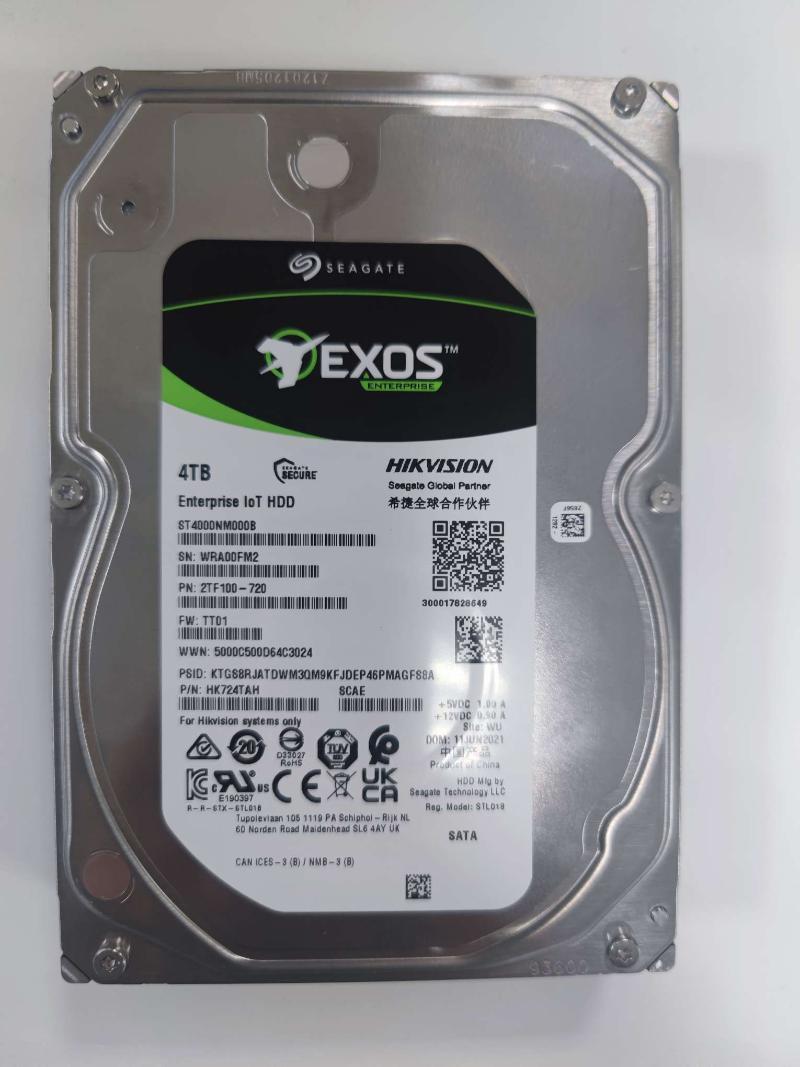 Hikvision DS-AIOT-HDD-HK724TAH/4T*1 4TB * 1 SATA HDD