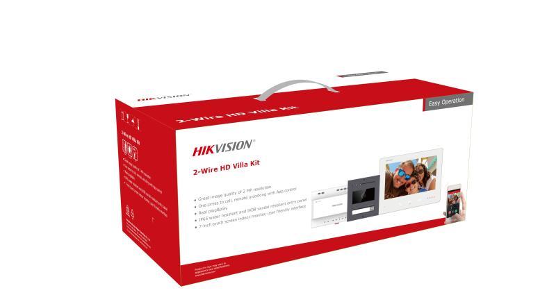 Hikvision DS-KIS704EY/ALUMINUM domofon avadanlığı
