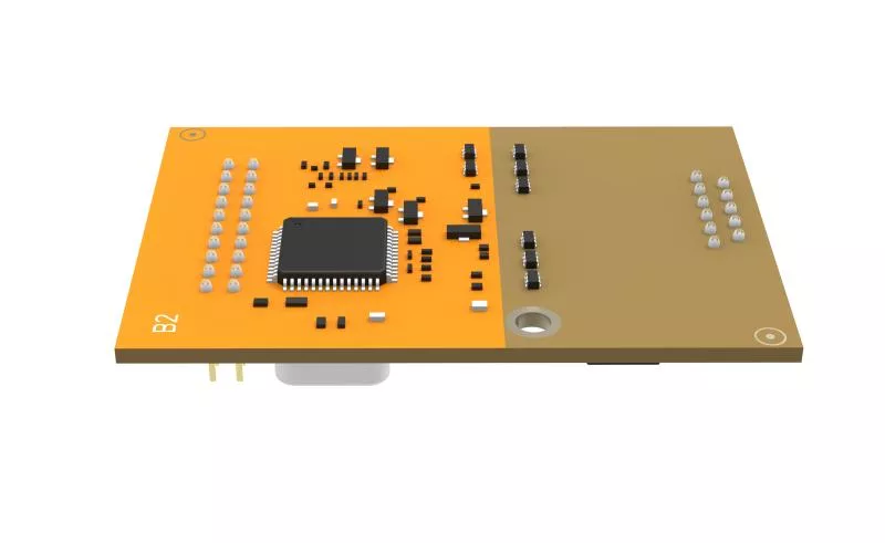 Hikvision DS-KSMXB2 modul üçün supporting 2 RJ11 BRI Ports