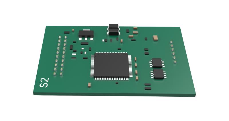 Hikvision DS-KSMXS2 Expansion board üçün 2 FXS Ports