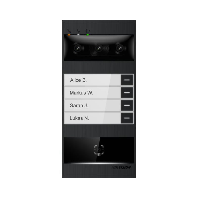 Hikvision DS-KV8114T-NWQE1 Metal Villa çağırış paneli