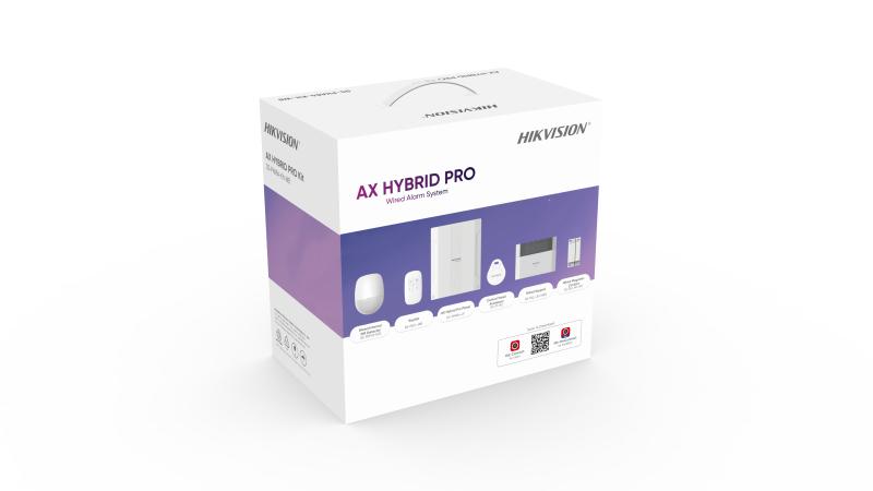 Hikvision DS-PHA64-KIT-WB(B) AX hibrid Pro Kit（433MHz）