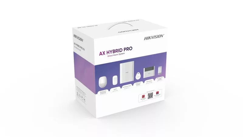 Hikvision DS-PHA64-KIT-WB(B) AX hibrid Pro Kit（433MHz）