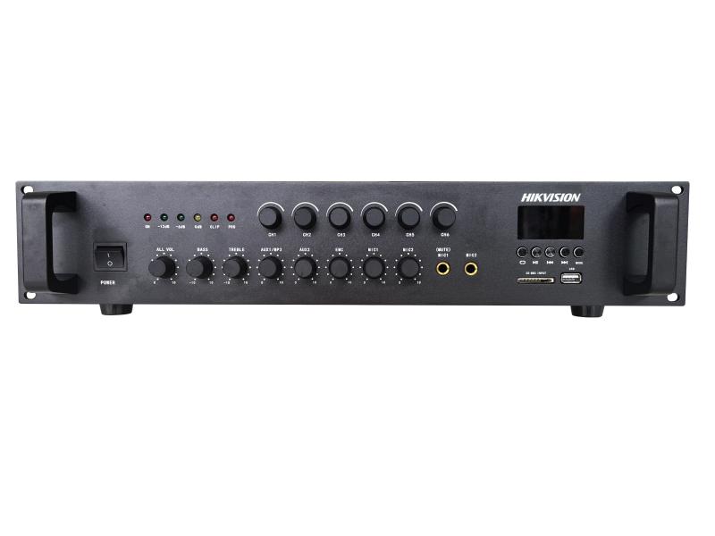 Hikvision DS-QAE0A240G1-VB6 240W 6-Zone analoq gücləndirici
