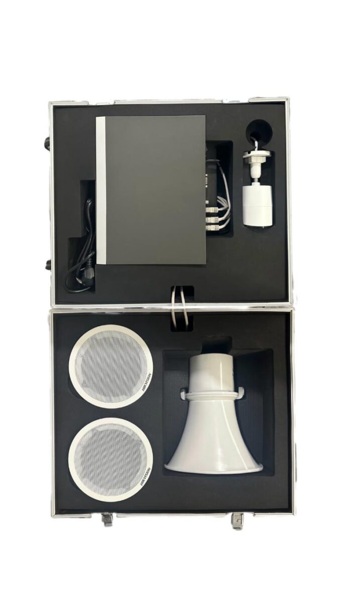 Hikvision DS-QAZDEMO1 şəbəkə audio Demo Box