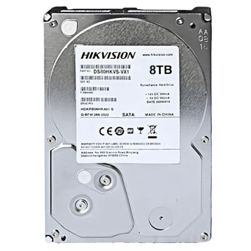 Hikvision DS80HKVS-VX1 8 TB Video nəzarət üçün sərt disk