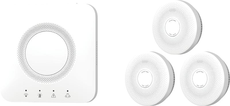 Hikvision HF-KS1-WF simsiz Gateway & Smoke Alarm Kit