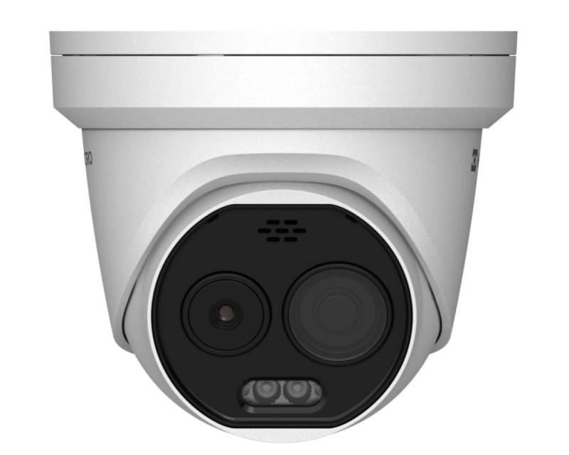 Hikvision HM-TD1228T-7/QA Bi-spectrum termoqrafiya Network Turret kamera