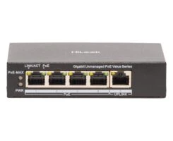 HiLook NS-0505P-45(B) şəbəkə kommutatoru