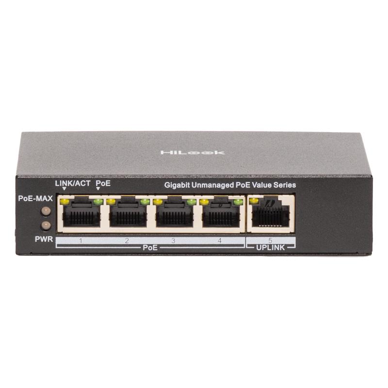 HiLook NS-0505P-45(B) şəbəkə kommutatoru