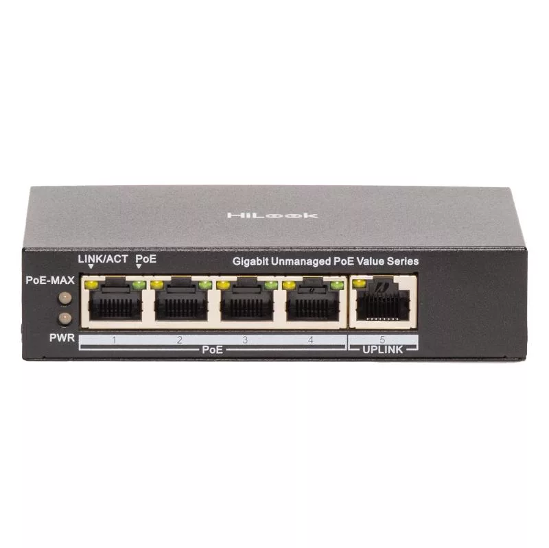 HiLook NS-0505P-45(B) şəbəkə kommutatoru