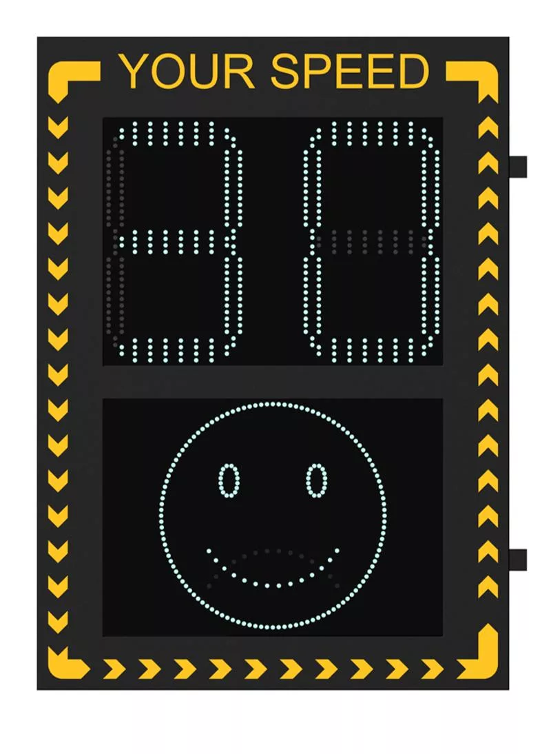 Hikvision YJP5474-28-2-R Radar-Assisted Speed LED Display