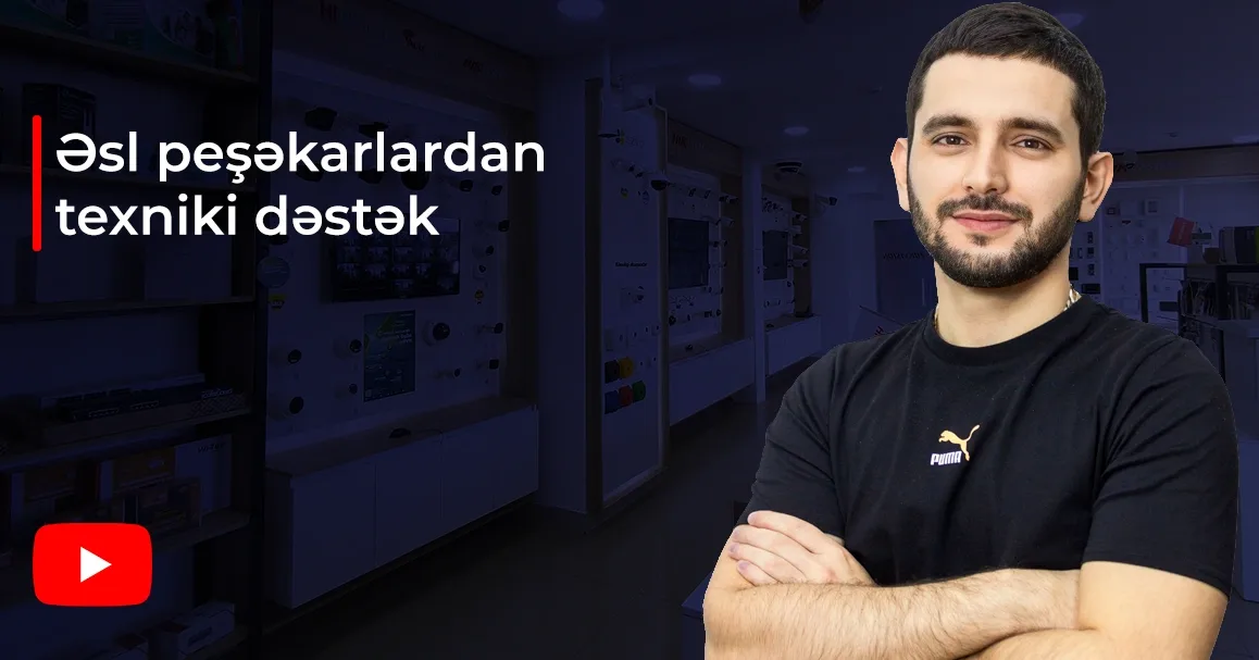 Əsl peşəkarlardan texniki dəstək